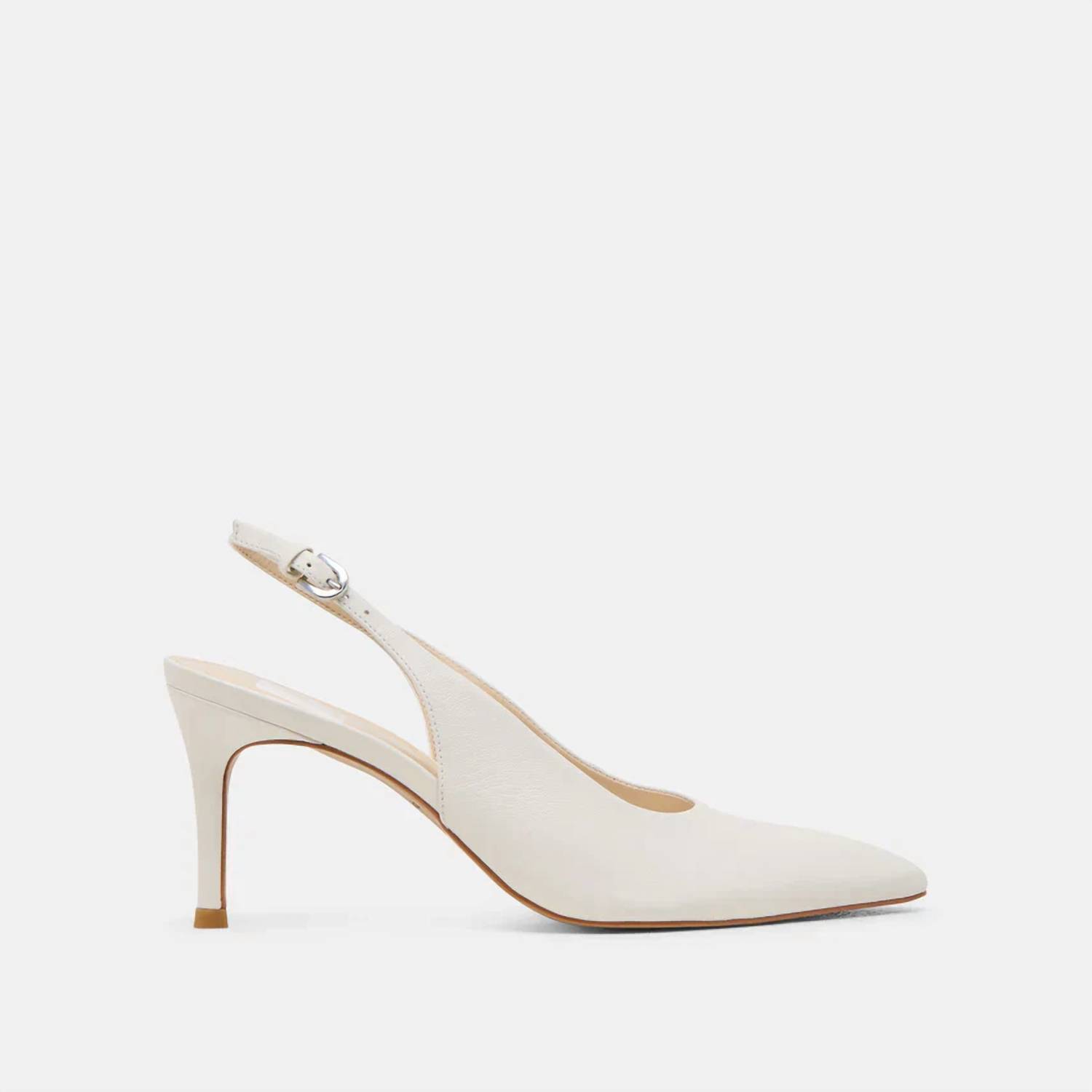 New Dolce Vita Women's Elasi Leather Heels In White